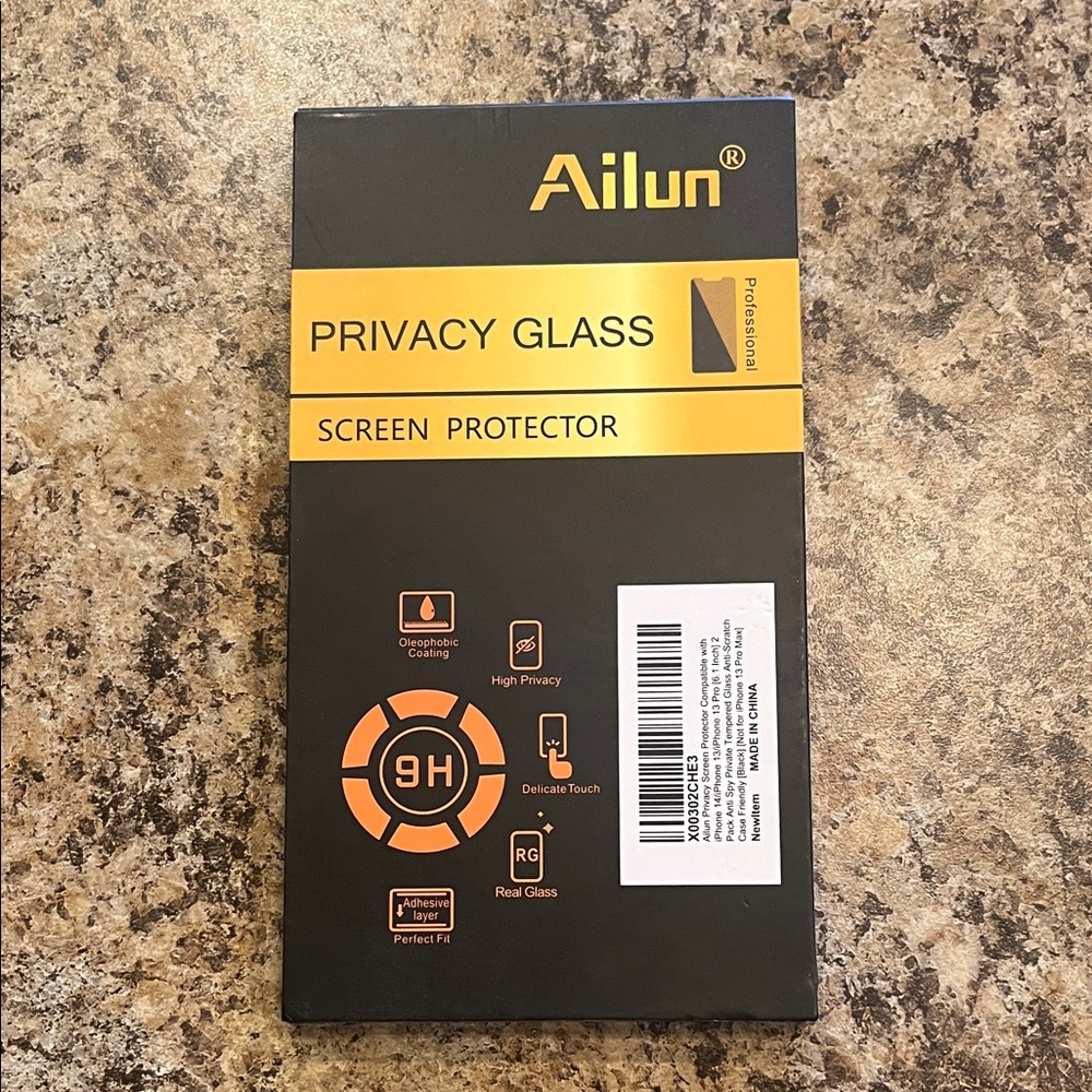 Unopened privacy screen protector for iPhone